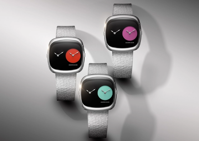 Dennison – ALD Dual Time Capsule Collection II, elegante Uhr mit zwei Zeitanzeigen