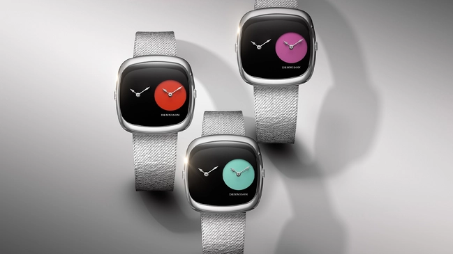 Dennison – ALD Dual Time Capsule Collection II, elegante Uhr mit zwei Zeitanzeigen