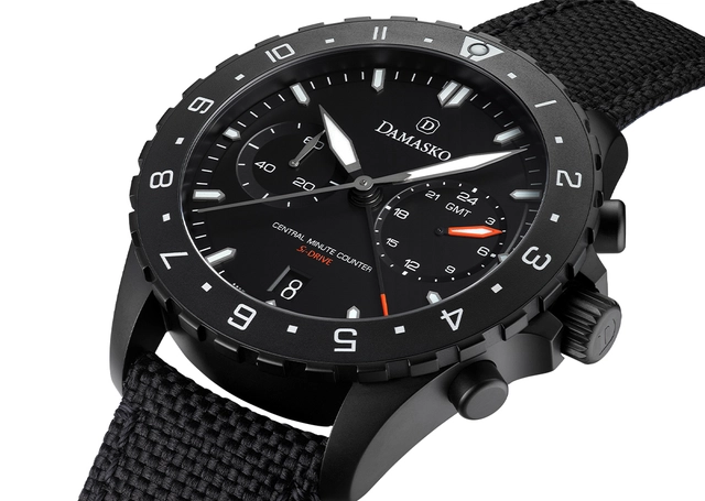 Damasko – DC89 Si Drive, Toolwatch in Schwarz