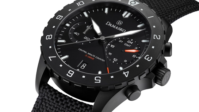 Damasko – DC89 Si Drive, Toolwatch in Schwarz