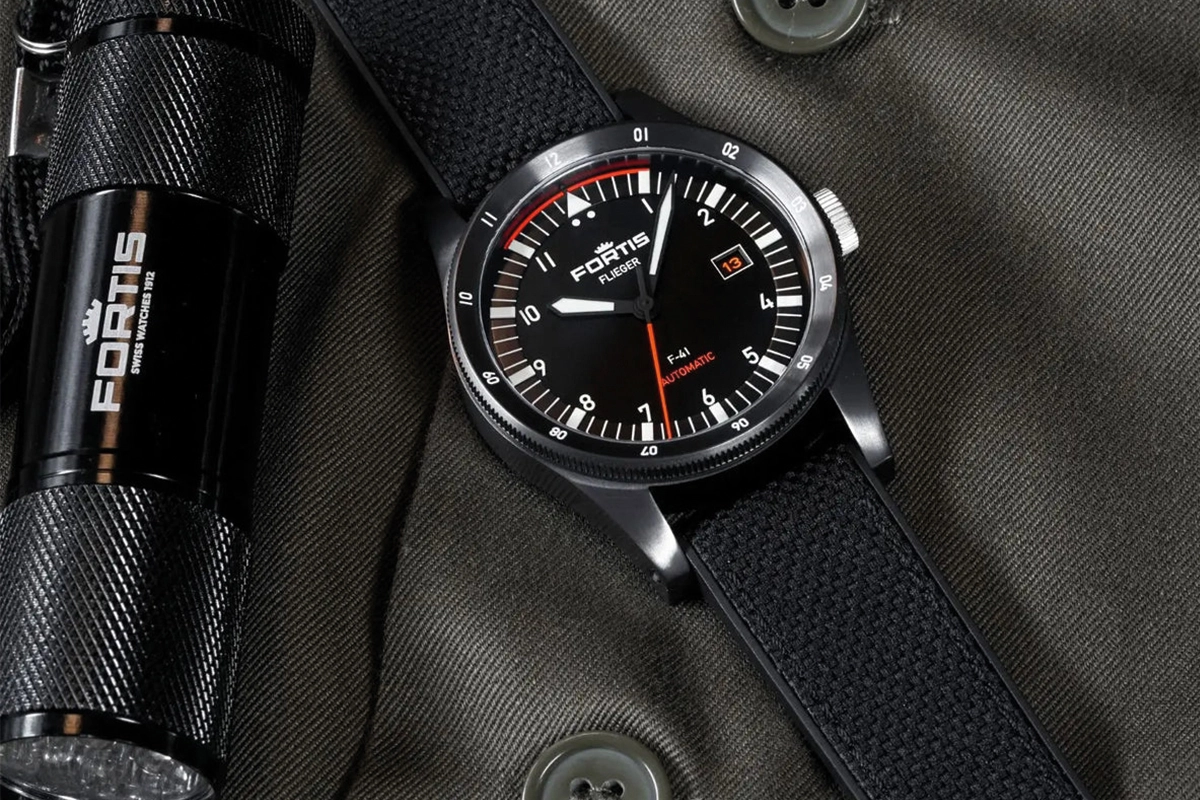 Fortis Flieger F-41 in Schwarz