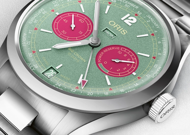 Oris Big Crown Calibre 113, Zifferblatt-Detail