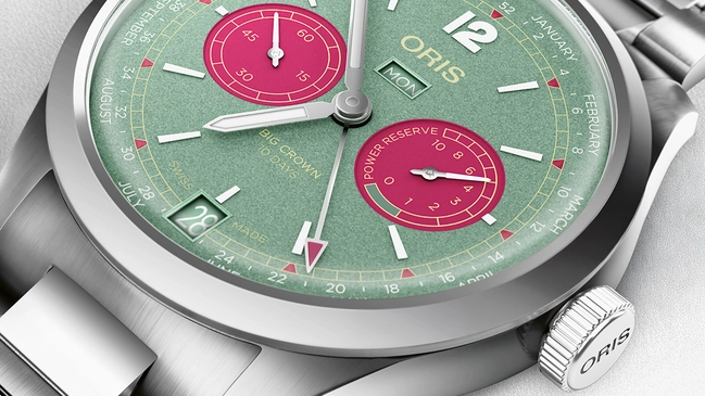 Oris Big Crown Calibre 113, Zifferblatt-Detail