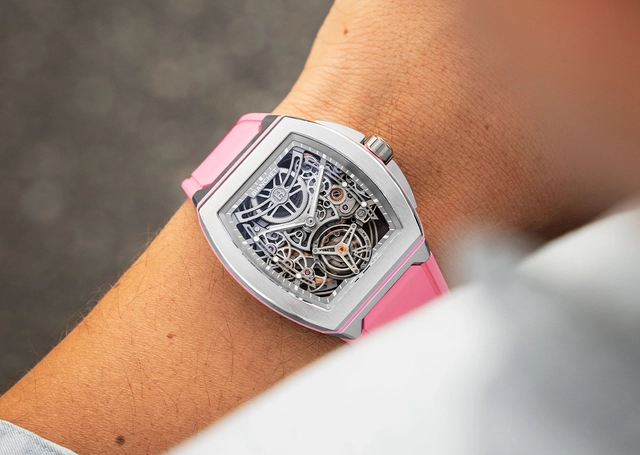 Bianchet – UltraFino “Las Coloradas”, Sportuhr mit Tourbillon und Automatikwerk