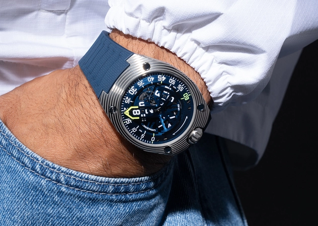 Urwerk – UR-150 Blue Scorpion, limitierte Luxusuhr