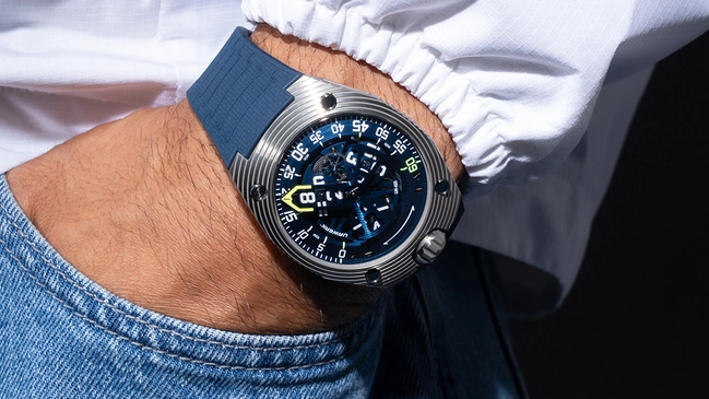 Urwerk – UR-150 Blue Scorpion, limitierte Luxusuhr