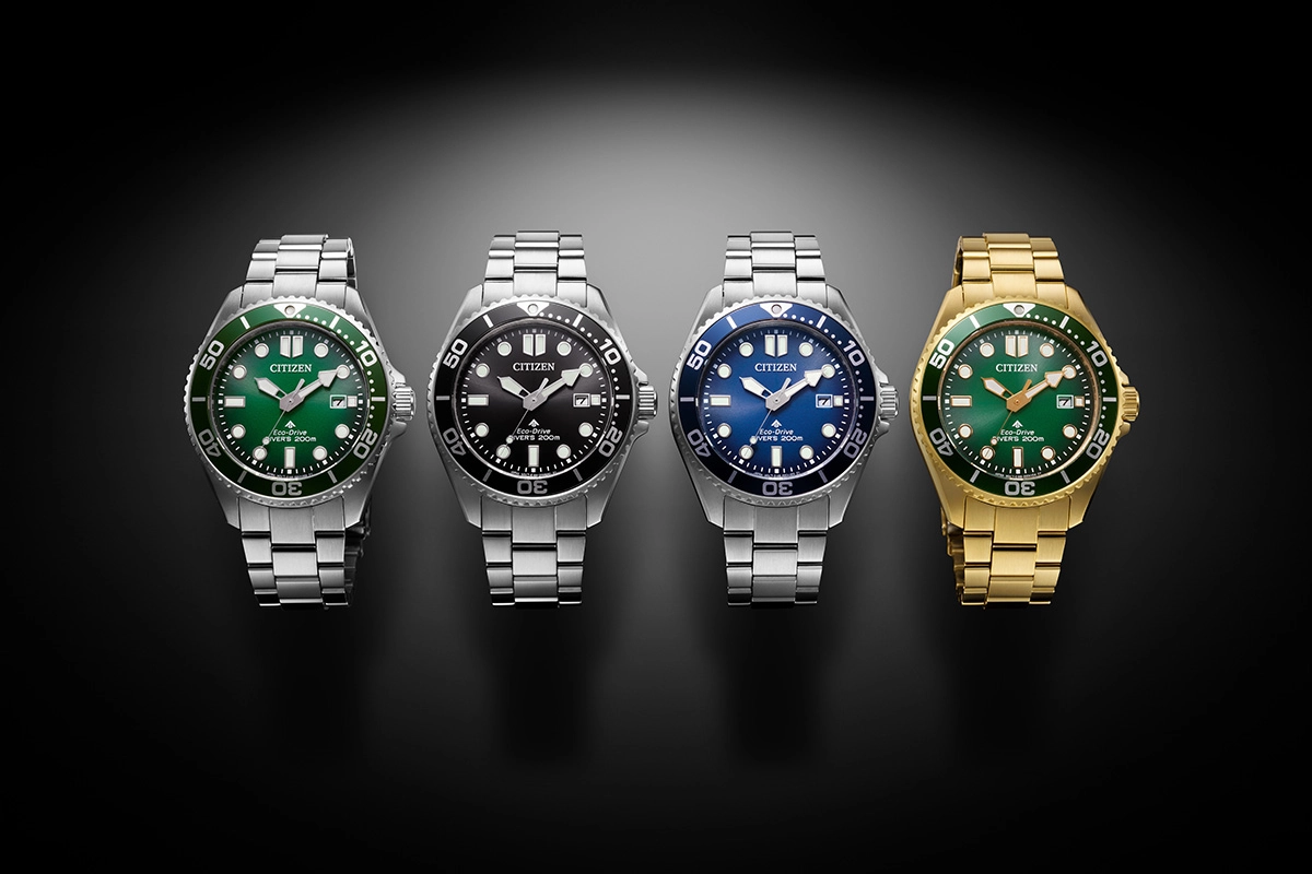 Citizen_Promaster_Eco-Drive_Diver_200M_Vier_Modelle.jpg Citizen Promaster Eco-Drive Diver 200M, vier Uhren
