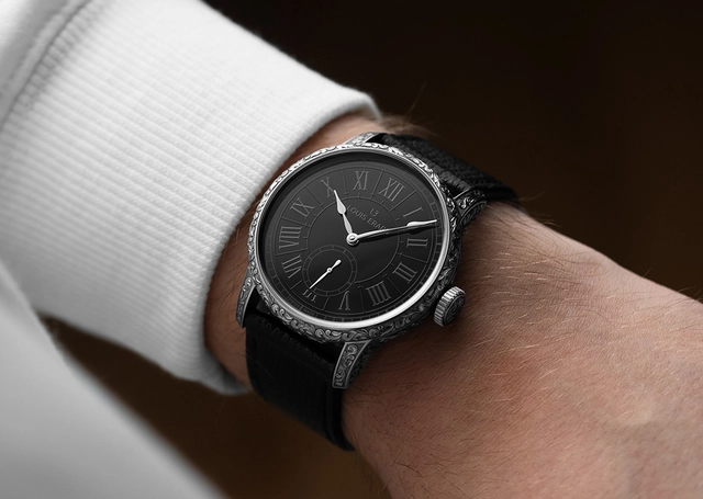 Louis Erard Gravee, Uhr am Handgelenk