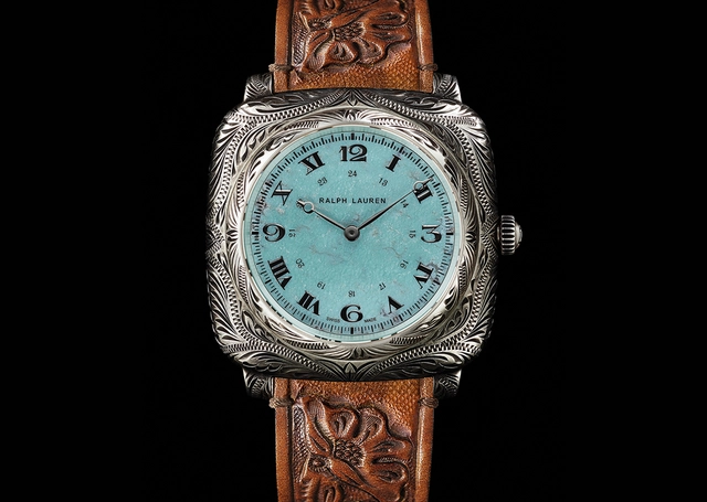 Ralph Lauren The American Western Watch mit Turquoise Dial