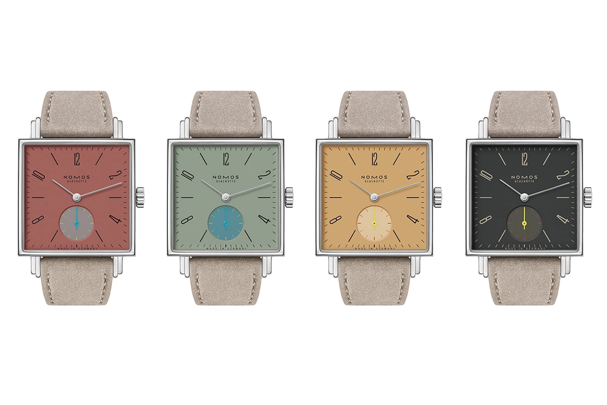 Nomos Tetra Origins, Referenz 0437_0438_0439_0440, 4 Uhren