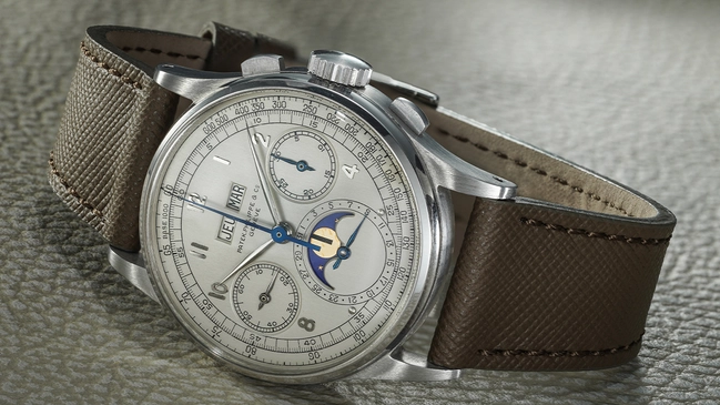 Patek Philippe Ref. 1518 in Edelstahl, Chronograph und Ewiger Kalender