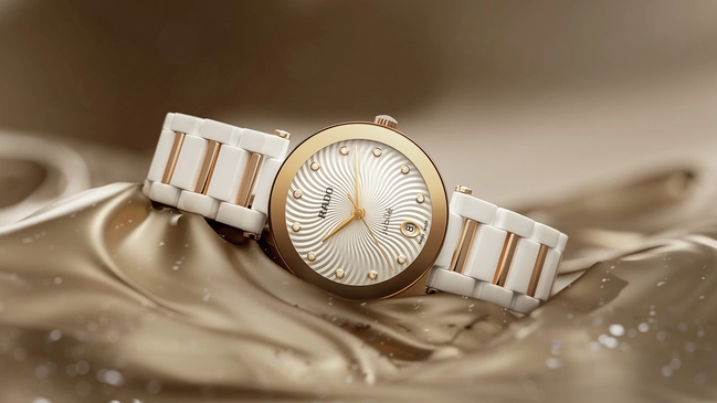 Rado LaCoupole, weiße Uhr