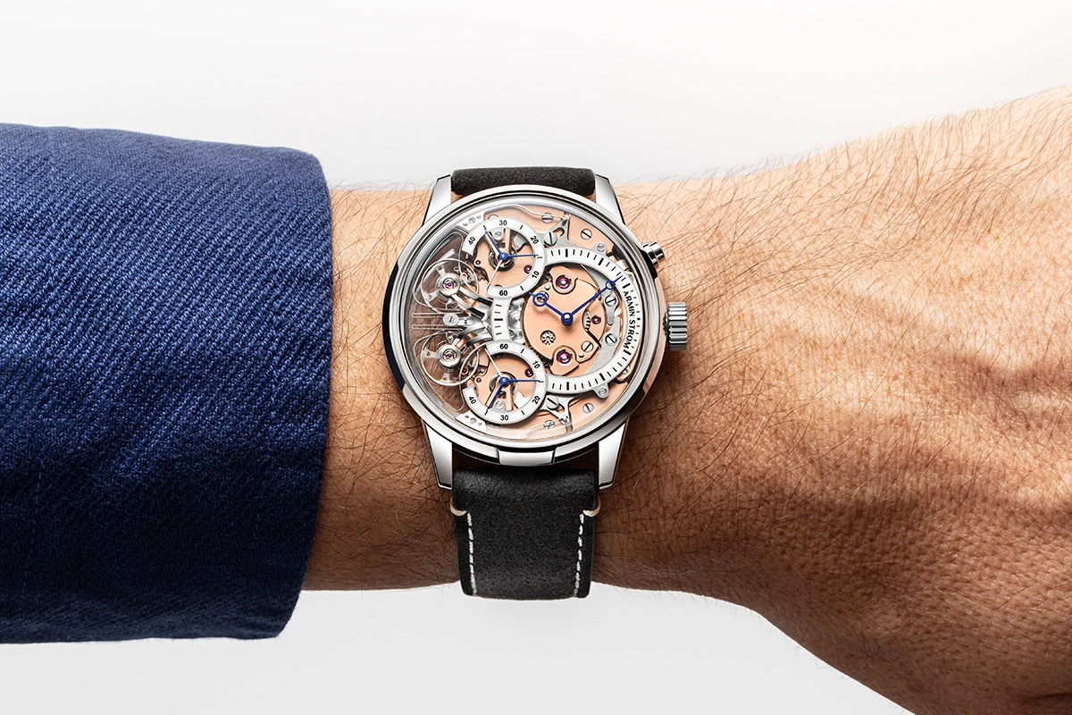 Armin Strom – Mirrored Force Resonance Zeitgeist 1665, Luxusuhr mit Handaufzugskaliber
