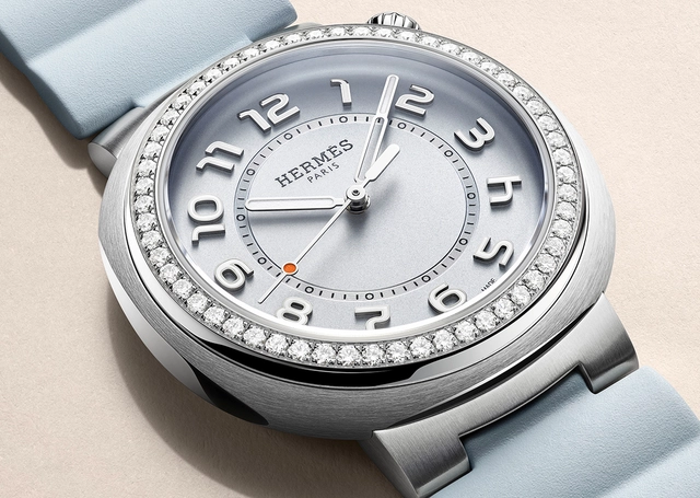 Hermès Cut Azurblau 