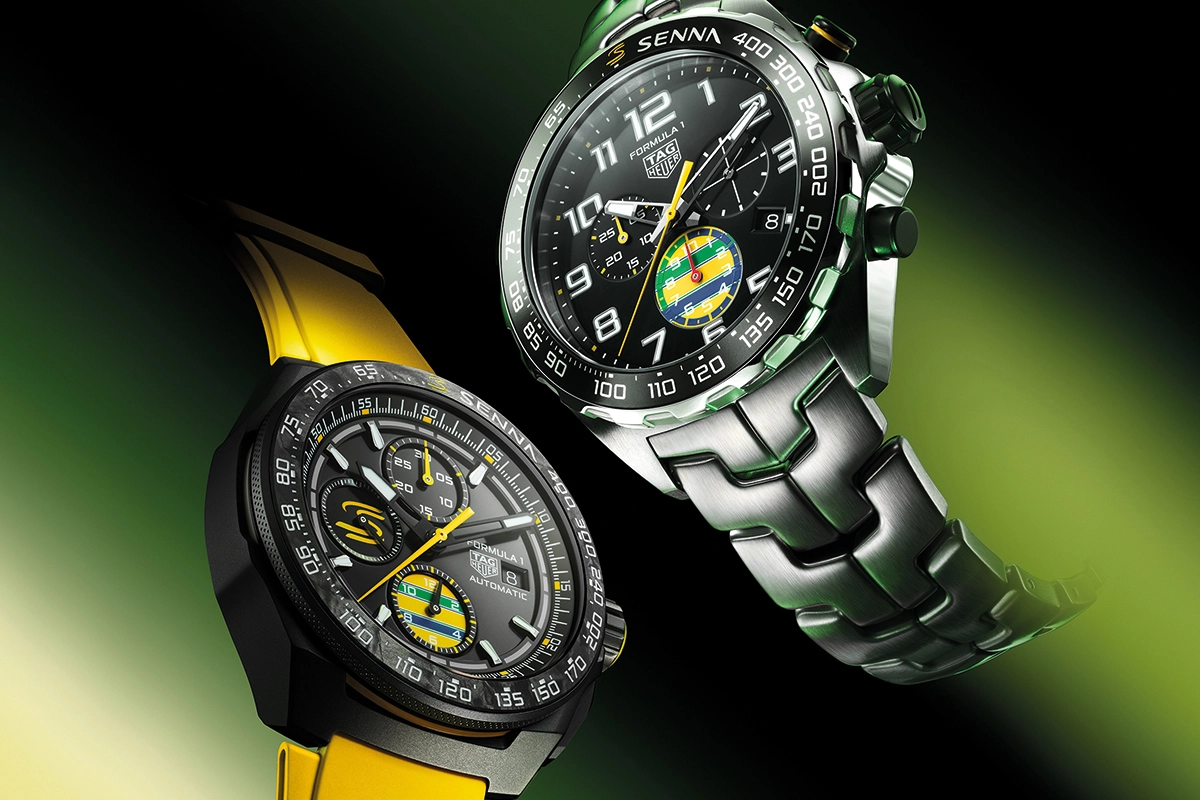 Zwei neue TAG Heuer Formula 1 x Senna Chronographen