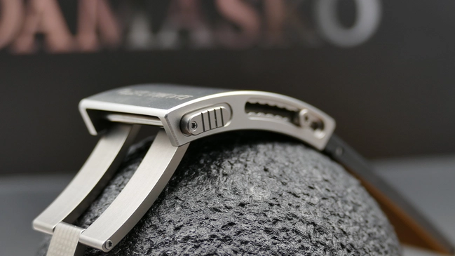 Damasko – Manufaktur-Faltschließe mit Feinverstellung