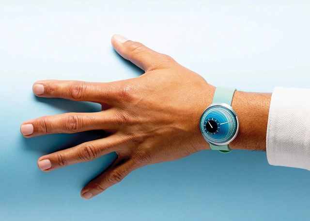 Ressence Type 8 Daniel Engelberg DE2, türkise Uhr