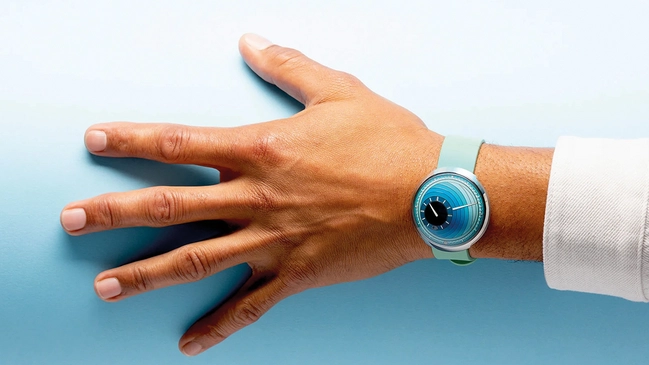 Ressence Type 8 Daniel Engelberg DE2, türkise Uhr