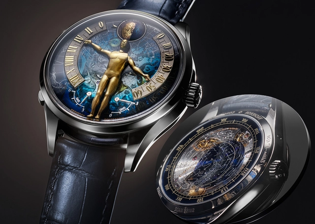 Vacheron Constantin Métiers d’Art Tribute to the Quest of Time, Uhr Vorder und Rückseite 