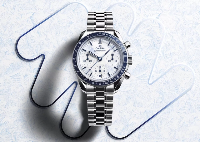 Omega Speedmaster Milano Cortina 2026, Chronograph mit Automatikkaliber