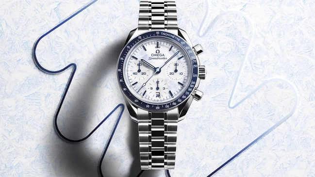 Omega Speedmaster Milano Cortina 2026, Chronograph mit Automatikkaliber