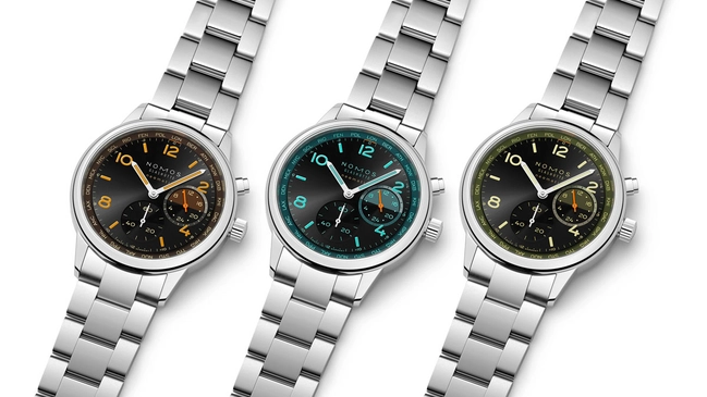 Nomos Glashütte Club Sport Neomatik Weltzeit Night Navigation drei Modelle