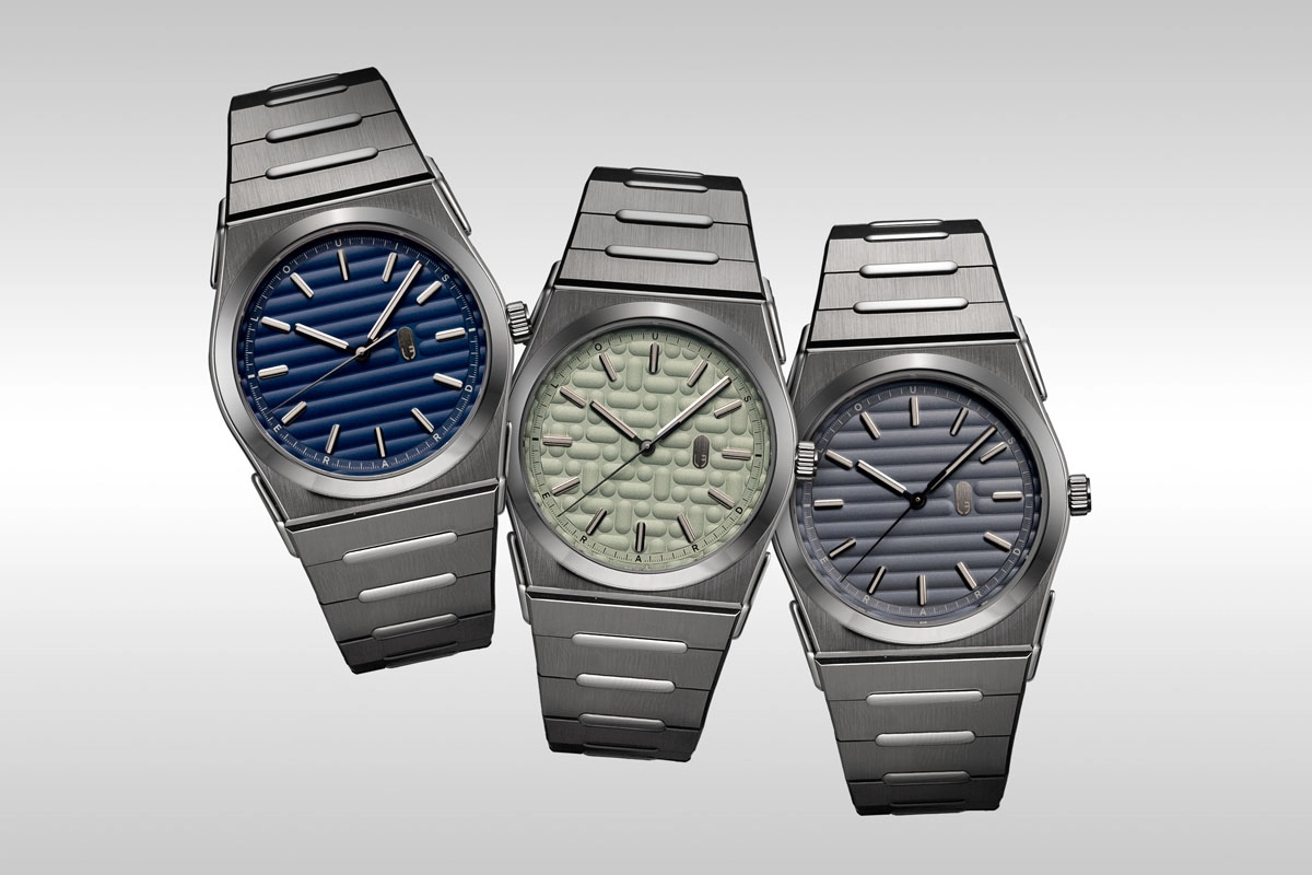 Louis Erard: 2340, alle drei Modelle