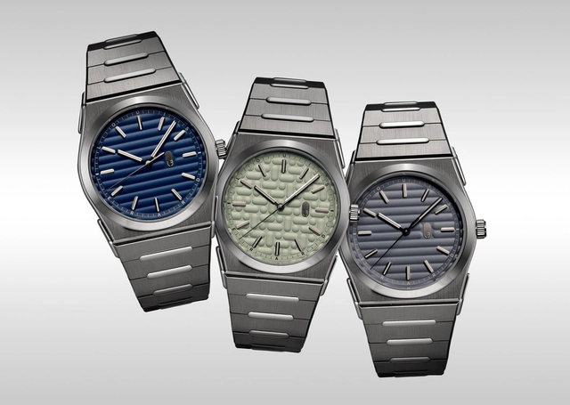 Louis Erard: 2340, alle drei Modelle