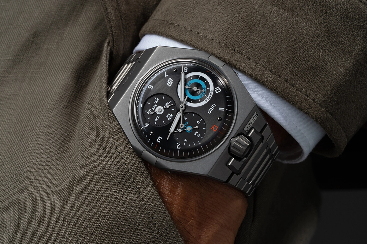 Urwerk – UR-10 SpaceMeter, ausgefallene Titanuhr mit Automatikwerk