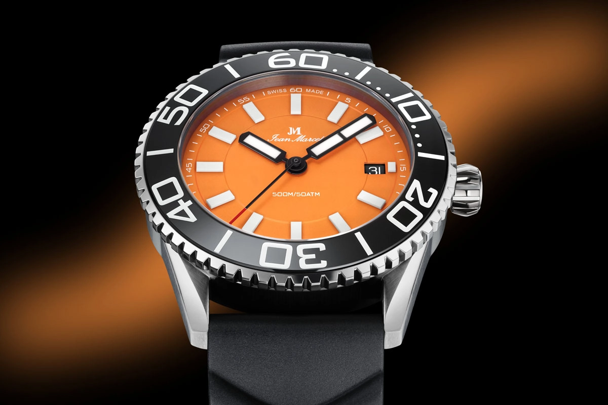 Jean Marcel Maris Ti500 Automatic in Orange