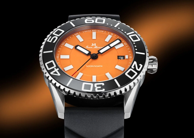 Jean Marcel Maris Ti500 Automatic in Orange