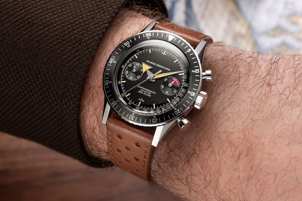 Nivada Grenchen, Vintage-inspirierter Chronograph