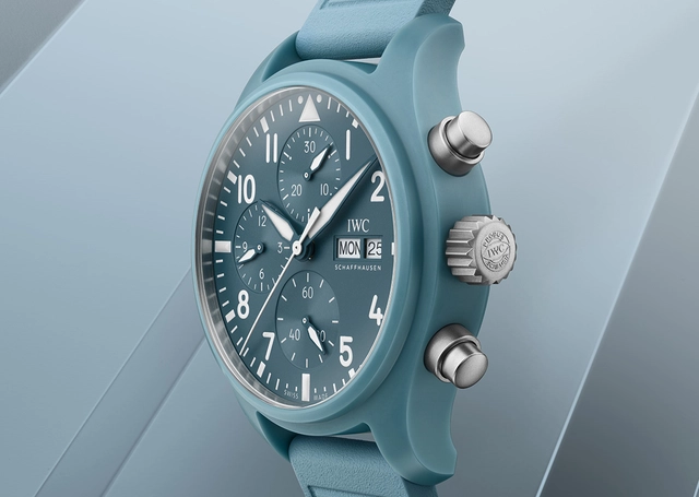 IWC Pilot’s Watch Chronograph 41 TOP GUN Miramar 389409 Gehäuse von der Seite