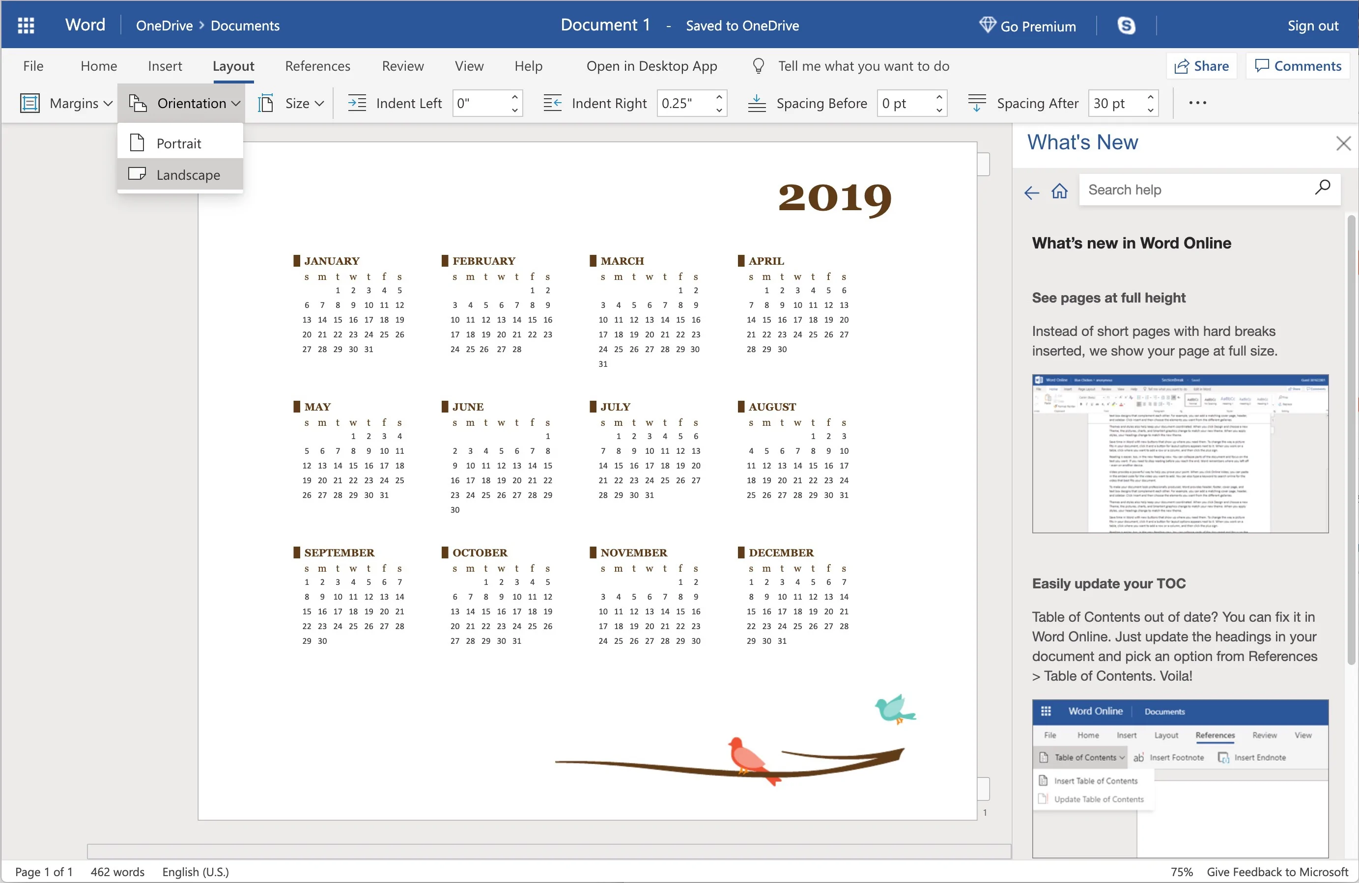 Microsoft Word for Office 365 Document Editor (2019)