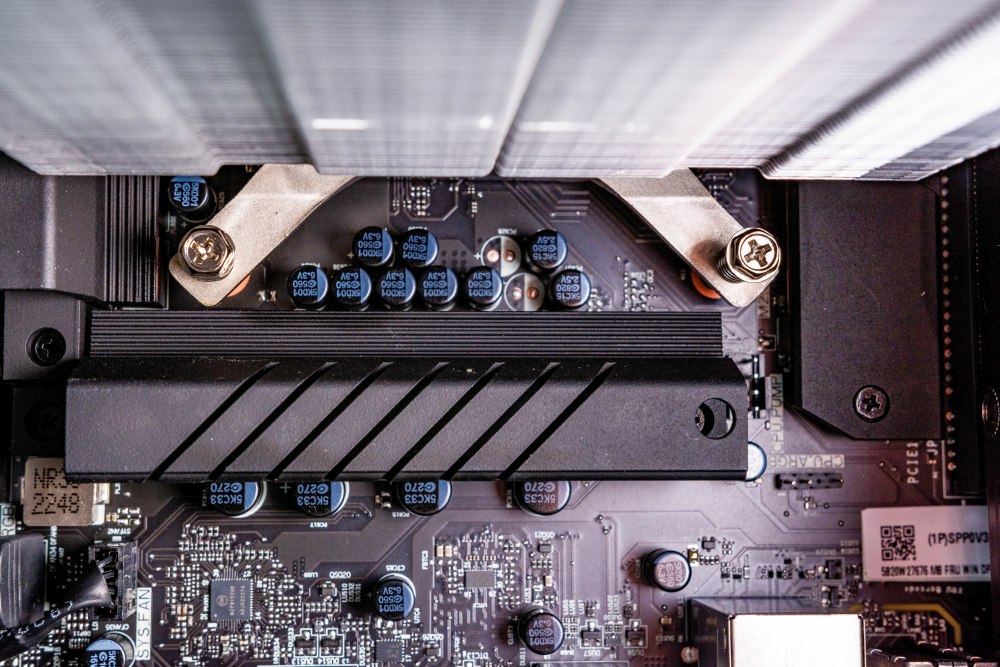 Einbau des Kühlkörpers