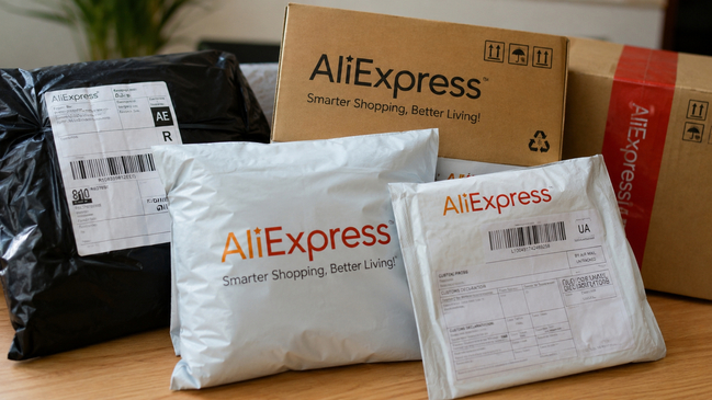 Pakete von AliExpress