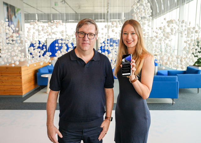 Jörg Kablitz (links), Chief Partner & Wholesale Officer, und Viviane Fenke, Director Strategy, Analysis & Special Project bei Telefónica Deutschland