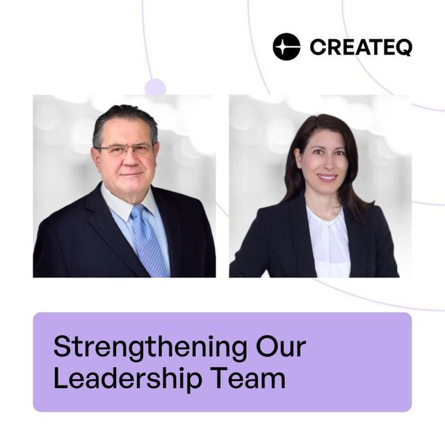 Michael Jaeggi neuer CEO und Amanda Schwegler CFO von Createq