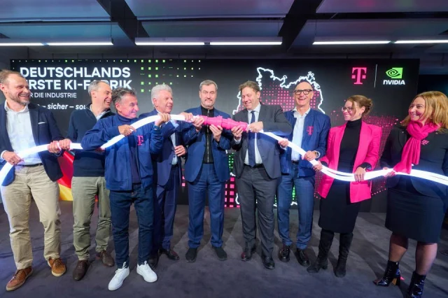Inbetriebnahme KI-Fabrik Telekom