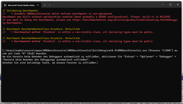 Der Runner zeigt sich weinerlich (Bild 1)