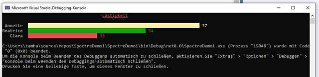 Auch in Kommandozeilenapplikationen notwendig: Typografie (Bild 4)