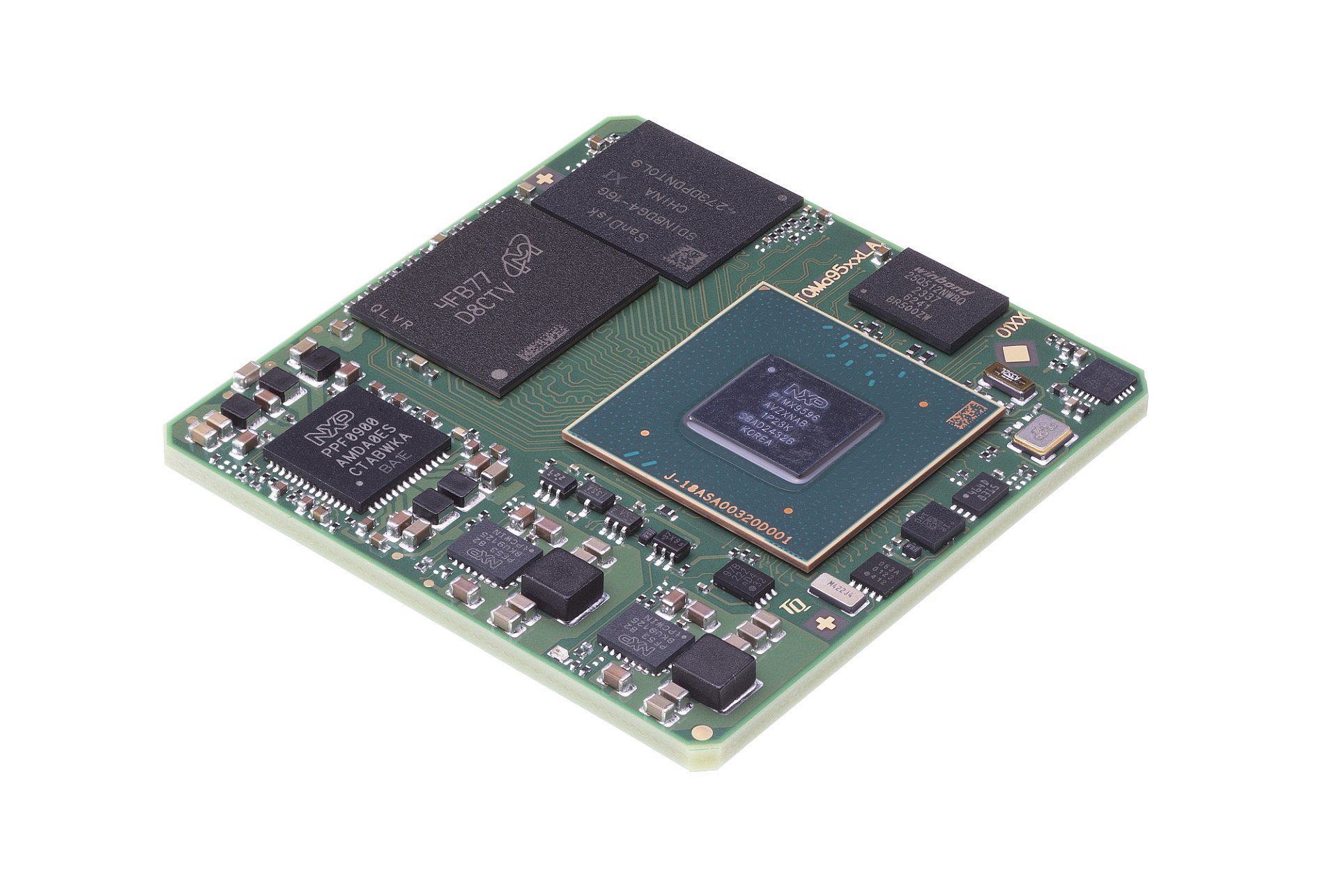 Das Embedded-Modul TQMa95xxLA schützt mit physischen Sicherheitseinheiten die Integrität des SoC und verhindert unter anderem den direkten Zugriff von Anwendungskernen auf sensible Daten (Bild 1)