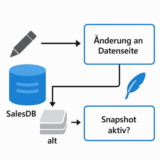 Nur geänderte Seiten werden in der Snapshot-Datei gespeichert (Bild 3)