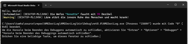 Nur die Lästigsten kommen in das Log ... (Bild 7)