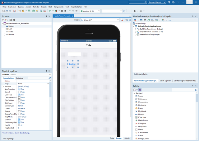 Der grafische Designer von Delphi (Bild 1)