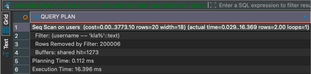 Abfrage ohne SP-GiST-Index (Bild 3)