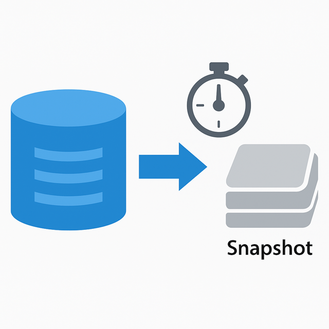 Anlegen eines Snapshots (Bild 2)