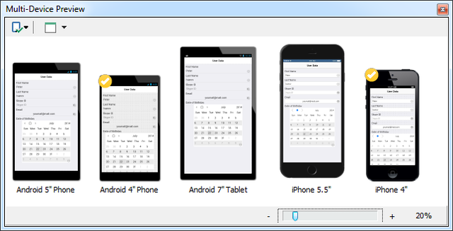 Multi-Device-Preview in Delphi (Bild 1)
