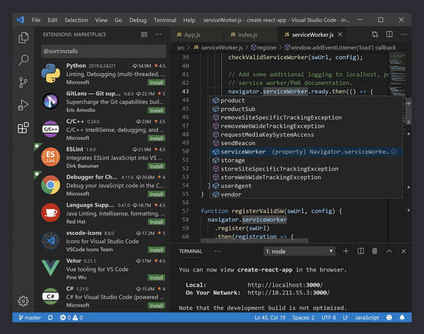 Visual Studio Code: Entwickelt, um zu spalten | DWX Developer World