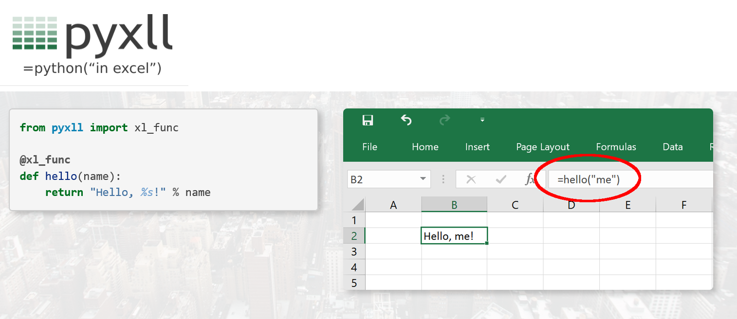 Das Add-in PyXLL bindet Python-Skripts in Excel ein | DWX Developer World